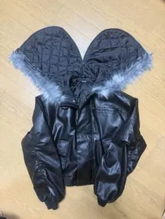 N-2Bフライトミリタリーコンパクト中綿ジャッケット/合皮【UNISEX】