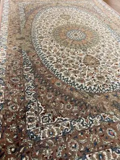 ペルシャ絨毯　クム　シルク　117×79㎝