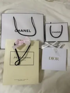 CHANEL・Dior・Jo Malone 紙バッグセット
