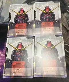 リソース　サイコガンダム　4枚セット　ガンダムカードゲーム