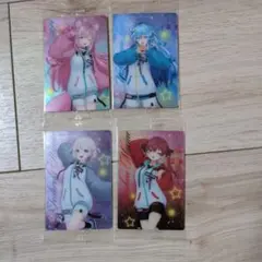 ホロライブ ウエハーストレカ　轟はじめ&宝鐘マリン&雪花ラミィ&博衣こより　4枚
