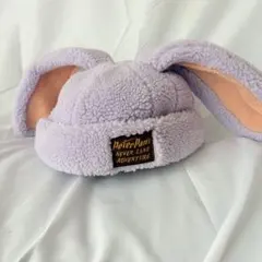 ディズニーシー　ピーターパン　ロストキッズ　うさぎ　帽子　ファンキャップ　ボア