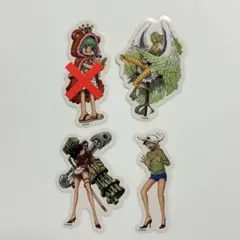 ワンピース　meet the one piece ステッカー　ベビー5 モネ