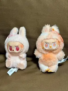 正規品 POP MART LABUBU「ハピネス」と「ダダ」（2個セット）