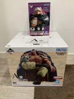 ワンピース　一番くじ　フィギュア　白ひげ＆セラフィムベアー　熊