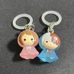 めじるしアクセサリー　僕のヒーローアカデミア　轟焦凍　麗日お茶子