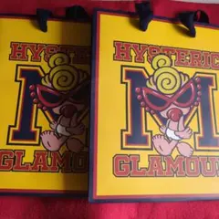 HYSTERIC GLAMOUR ショップ袋　2点セットのサムネイル