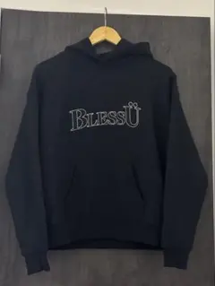 BLESS U BU OG LOGO HOODIE black Sサイズ