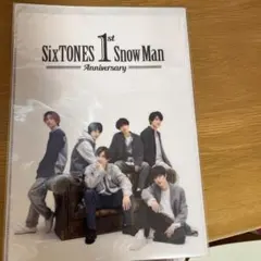 SnowMan✖️SixTONES 1st Anniversary クリアファイル