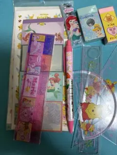 ディズニー　文房具　12個　セット　まとめ売り