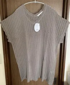 重ね着風 ニット