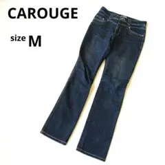 CAROUGE カルージュ　ストレートデニムパンツM　ブルー系　中国製