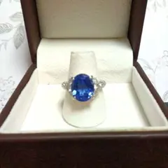 Pt.900 ティールサファイアリング 特価 13号 | Mercari