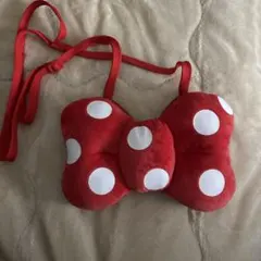 ミニーマウス風リボンポーチ