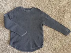 ZARA  長袖ニット グレー　120