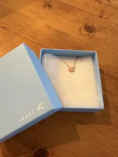 canal 4°C 猫型ゴールドネックレス