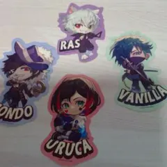 CrazyRaccoon CR グミ ステッカー