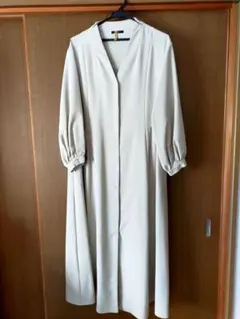 【お値下げしました】アーバンリサーチrosso ベージュ 長袖 ワンピース