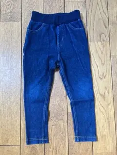 petit main（プティマイン )スキニーデニムパンツ　90cm