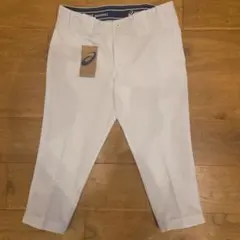 ASICS BAP018 ホワイト ショートフィットパンツ M