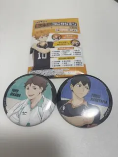 【即購入◎】影山飛雄・及川徹　缶バッジ2個セット