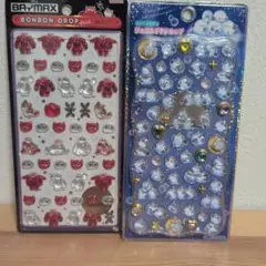 ベイマックス　シマエナガ　ボンボンドロップシール