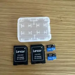 Lexar 633x microSDカード 512GB V30 2枚セット