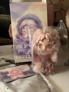 L'impress SKULL ぬいぐるみ　ピンクの子