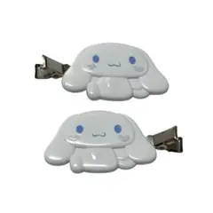 サンリオ Sanrio 前髪クリップ ヘアクリップ シナモン シナモロール 2個