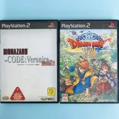 PS2 バイオハザード コードベロニカ～完全版～ ドラゴンクエストVIII