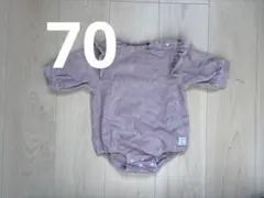 【70】コーデュロイロンパース