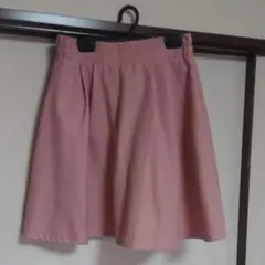 美品アースミュージックエコロジースカート☆ピンクスカート☆スカラップスカート