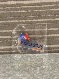 【新品未使用 未開封】EXPO 2025 USAパビリオン キーホルダー