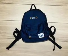 Lee ネイビーリュック　ＬＵＩ刺繍ネームのサムネイル