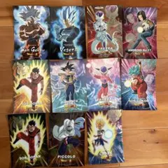 ドラゴンボール メタリックシート 11枚まとめ売り セット