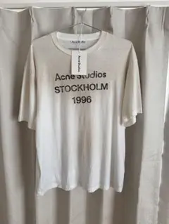 新品 Acne Studios STOCKHOLM 1996 ロゴ ロンT 白 - メルカリ