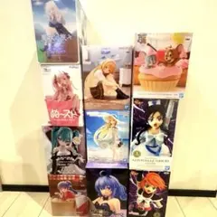 (新品未開封)最新含むプライズフィギュアまとめ売り　初音ミク　ぬースト　美少女