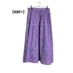 【KBF+】美品、花柄ロングスカート　夏　Mのサムネイル