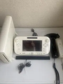 Wii U 本体 白 セット 動作確認済 付属品完備 リモコン2本 カバー付き