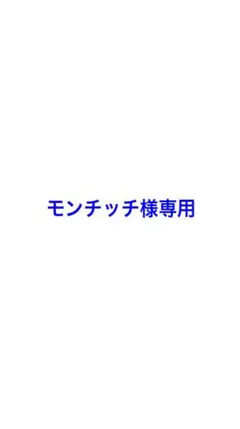モンチッチ様専用