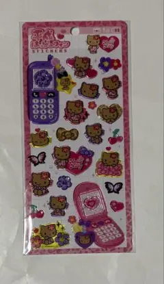 サンリオキャラクターズ 日焼けキティ ハローキティ 平成はっぴーフォン 正規品