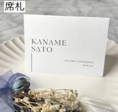 席札　結婚式　ウェディング　ブライダル　S-28