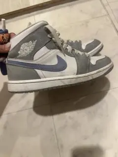 Nike Air Jordan 1 グレー/ホワイト/ブルー ハイカット