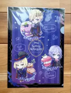 ツイステ クリアファイル ポムフィオーレ寮 新品未開封
