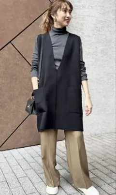 spick and span ニットベスト