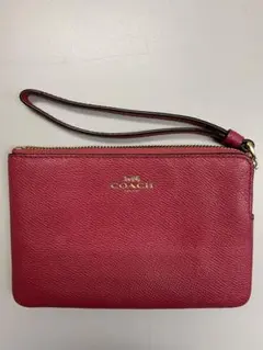COACH　ポーチ　リストレット　ピンク　送料込み
