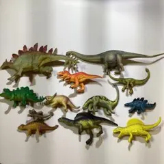 【激レア】ツクダホビー 恐竜ワールド マスコット 4種 セット レトロ 当時物 昭和レトロ恐竜（ツクダホビー）ツインパック×2セット（合計4体）未