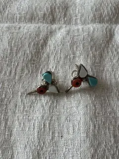インディアンジュエリー ズニ族 エダーキー EDAAKIE ピアス 鳥 - メルカリ