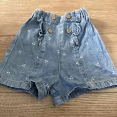 futafuta ベビー用 デニムショートパンツ 80cm
