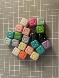 カラフルアルファベットビーズセット